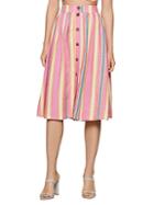 Bcbgeneration Sunrise Stripe A-line Skirt