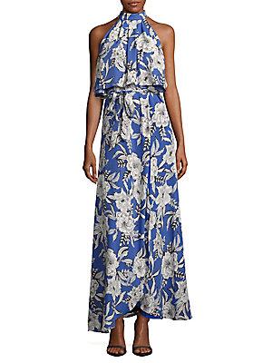 Lovers + Friends Floral-print Sleeveless Popover Dress