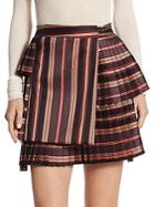 Zimmermann Folly Uniform Striped Skirt
