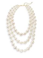 Kenneth Jay Lane Tiered Beaded Necklace
