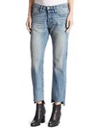 Joie The Crossover Cropped Step Hem Jeans