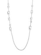 Ippolita Rock Candy Clear Quartz & Sterling Silver Rectangle Station Necklace
