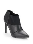 Tibi Kirby Perforated Leather Ankle Boots