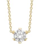 Lafonn Goldplated Sterling Silver & Simulated Diamond Pendant Necklace