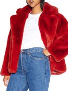 Apparis Manon Oversized Faux Fur Jacket