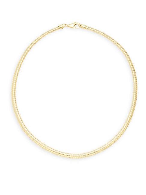 Saks Fifth Avenue 14k Yellow Gold Collar Necklace
