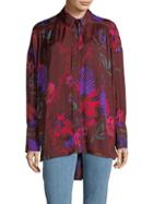Free People Silky Nights Button-down Shirt