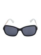 Kate Spade New York Annjanette 55mm Square Sunglasses