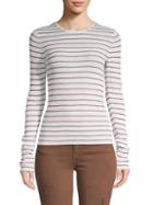 Vince Striped Wool Top