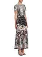 Theia Floral Lace Gown