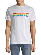 Body Rags Clothing Co Pride Rainbow Text Cotton Tee