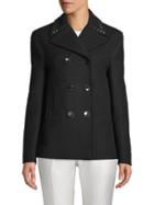 Valentino Double-breasted Wool Jacket