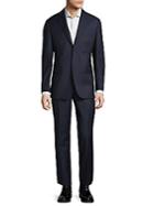Saks Fifth Avenue Made In Italy Slim-fit Wool Suit