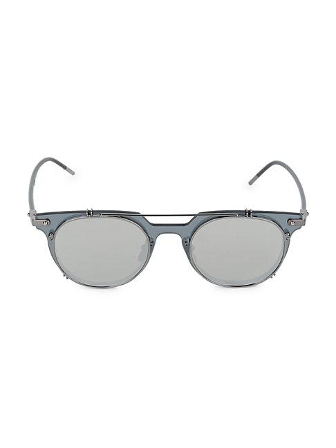 Dolce & Gabbana 49mm Round Sunglasses
