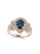 Effy Diamond & 14k Rose Gold Ring