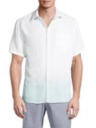 Original Paperbacks Rome Short-sleeve Linen Shirt