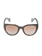 Moncler 50mm Cat Eye Sunglasses