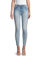 Driftwood Jackie High-rise Floral-embroidered Jeans