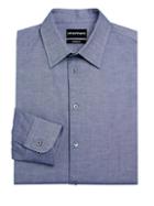 Emporio Armani Modern-fit Chambray Dress Shirt