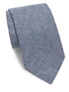 Saks Fifth Avenue Made In Italy Textured Cotton Tie