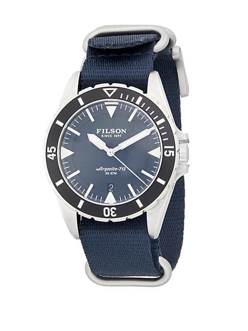 Filson Dutch Harbor Stainless Steel Diver's Watch