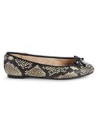 Circus By Sam Edelman Charlotte Embossed Faux Leather Flats