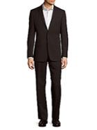 Versace Collection Wool Cut Suit
