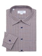 Eton Classic-fit Checkered Dress Shirt