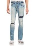Cult Of Individuality Distressed Washed Jeans