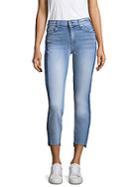 7 For All Mankind Roxanne Cropped Step Hem Jeans