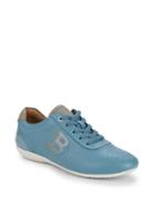 Bally Logo Lace-up Leather Sneakers