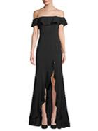Jay Godfrey Balon Off-the-shoulder Gown
