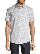 Michael Kors Edan Classic-fit Floral Cotton Shirt