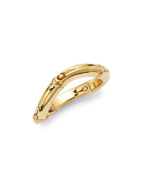John Hardy Bamboo 18k Yellow Gold Ring