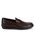 Tod's Fondo Leather Penny Loafers