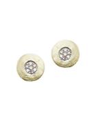 Meira T Diamond And 14k Yellow Gold Stud Earrings
