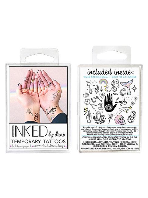 Inked By Dani Temporary Tattoos Luck & Magic Pack