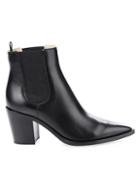Gianvito Rossi Western Leather Booties