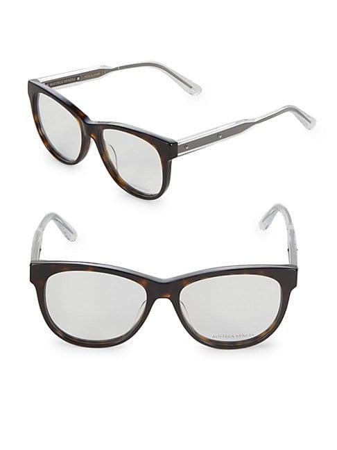 Bottega Veneta 54mm Cat Eye Optical Glasses