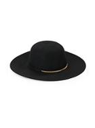Saks Fifth Avenue Wool Round Crown Hat