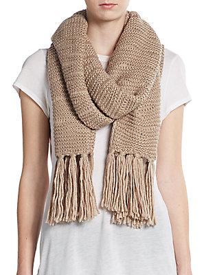 Vince Camuto Dropped Stitch Scarf