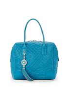 Versace Vanitas Quilted Bowler Bag