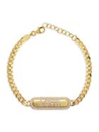 Gabi Rielle Love & Protection 14k Gold Vermeil & Crystal Bracelet