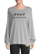 Wildfox Dogs Are People Too Sweater