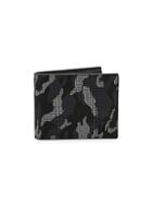 Giuseppe Zanotti Camouflage Leather Bi-fold Wallet