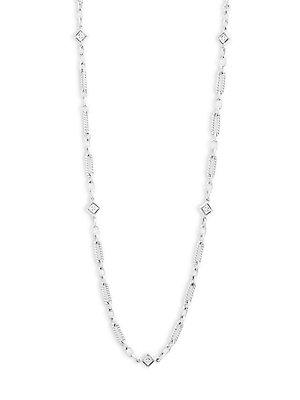 Estate Jewelry Collection Diamond & 14k White Gold Necklace