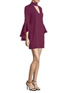 Milly Andrea Bell-sleeve Dress