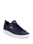 Puma Smash Perforated Leather Sneakers