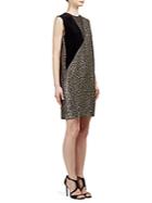 Lanvin Metallic Leopard-print Dress