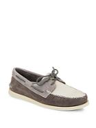 Sperry A/o Colorblock Suede Boat Shoes